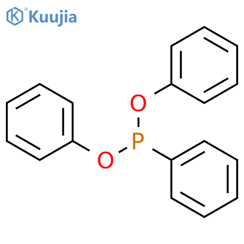 Phosphonous acid,P-phenyl-, diphenyl ester structure