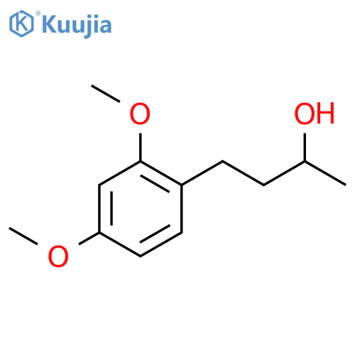 4-(2,4-dimethoxyphenyl)butan-2-ol structure