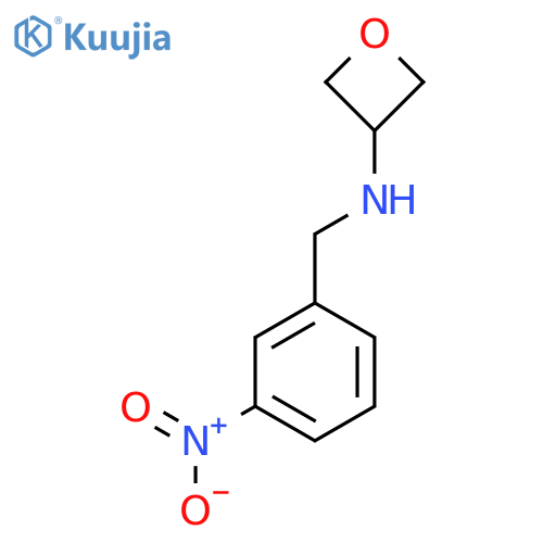 N-(3-Nitrobenzyl)oxetan-3-amine structure