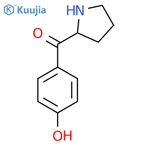 4-(Pyrrolidine-2-carbonyl)phenol structure
