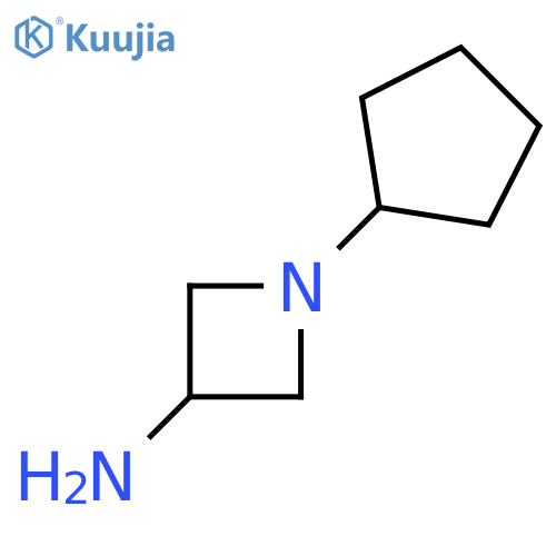1-cyclopentylazetidin-3-amine structure