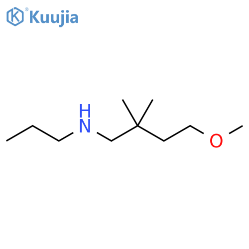 1-Butanamine, 4-methoxy-2,2-dimethyl-N-propyl- structure