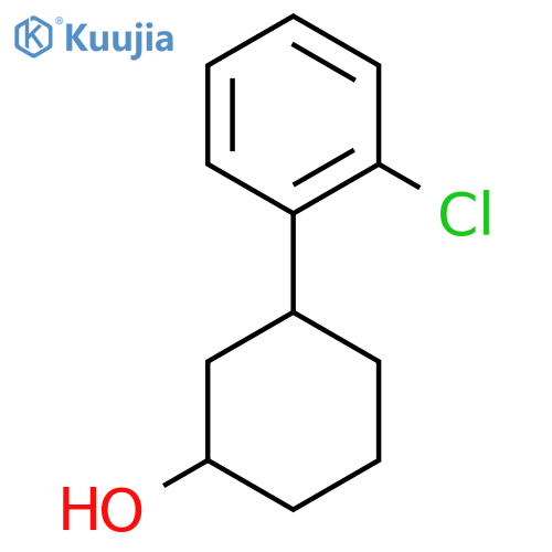 3-(2-Chlorophenyl)-cyclohexanol structure