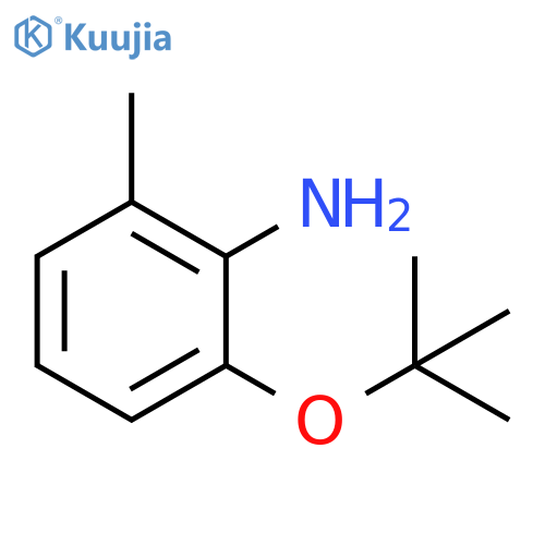 2-(tert-butoxy)-6-methylaniline structure
