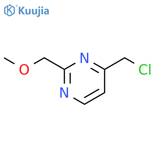 4-(chloromethyl)-2-(methoxymethyl)pyrimidine structure