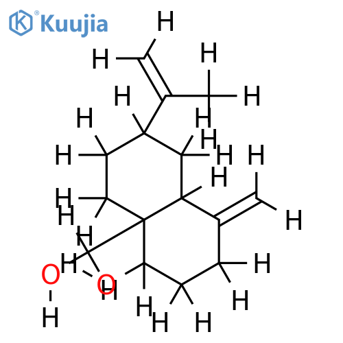 1alpha,14-dihydroxy-5,10-bisepieudesma-4(15),11(13)-diene structure