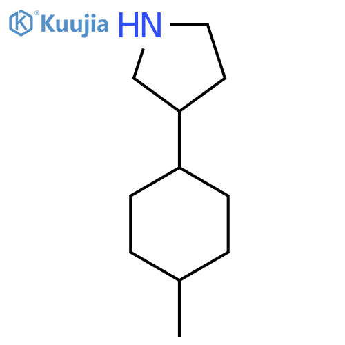 3-(4-methylcyclohexyl)pyrrolidine structure
