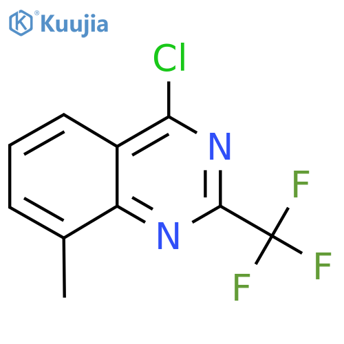 4-Chloro-8-methyl-2-(trifluoromethyl)quinazoline structure