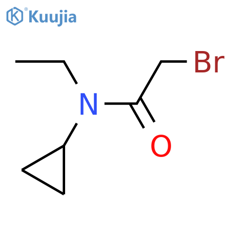 2-Bromo-N-Cyclopropyl-N-Ethylacetamide structure