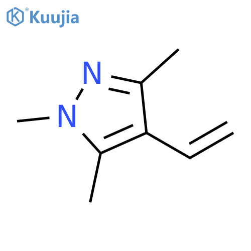 4-ethenyl-1,3,5-trimethyl-1H-pyrazole structure