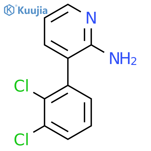 2-Amino-3-(2,3-dichlorophenyl)pyridine structure