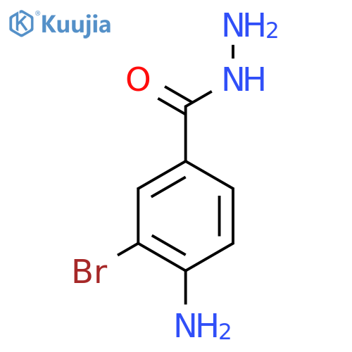 4-Amino-3-bromobenzohydrazide structure