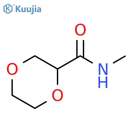 N-Methyl-1,4-dioxane-2-carboxamide structure