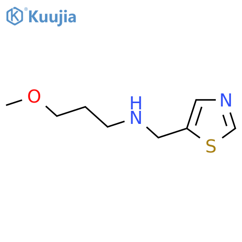 (3-methoxypropyl)(1,3-thiazol-5-yl)methylamine structure