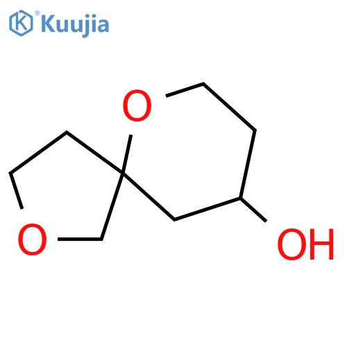 2,6-dioxaspiro[4.5]decan-9-ol structure
