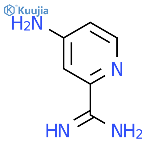 4-aminopyridine-2-carboximidamide structure