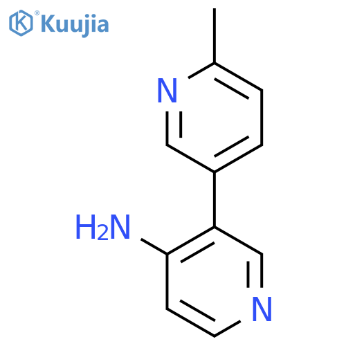 6'-Methyl-[3,3'-bipyridin]-4-amine structure