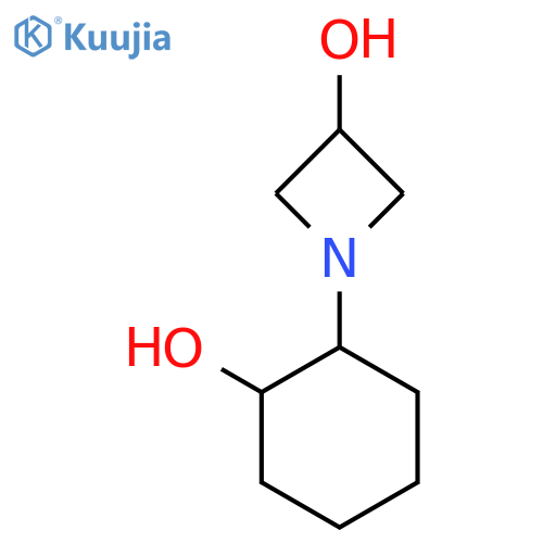 1-(2-hydroxycyclohexyl)azetidin-3-ol structure