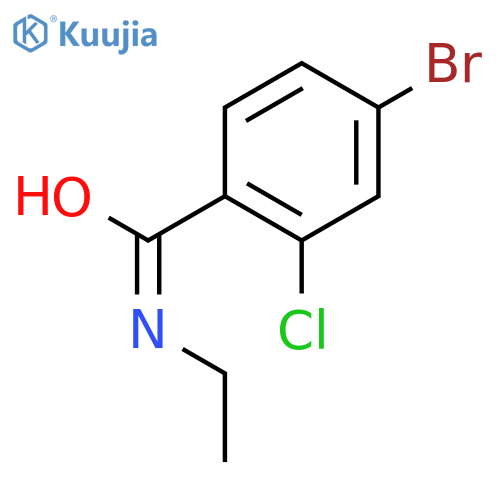 N-Ethyl 4-bromo-2-chlorobenzamide structure