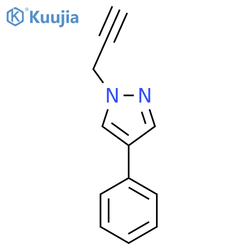 4-Phenyl-1-(prop-2-yn-1-yl)-1H-pyrazole structure