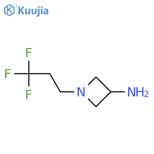 1-(3,3,3-trifluoropropyl)azetidin-3-amine structure