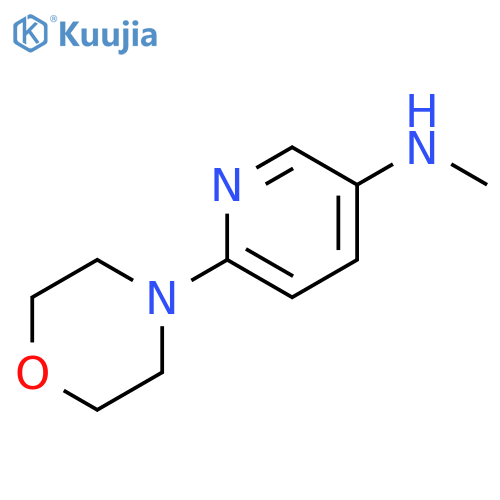 N-methyl-6-(morpholin-4-yl)pyridin-3-amine structure