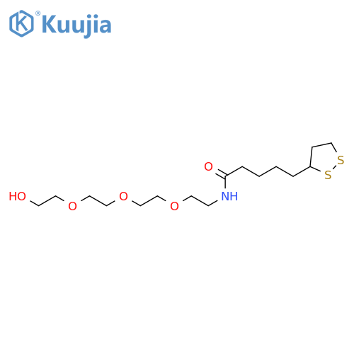 Lipoamido-PEG3-alcohol structure