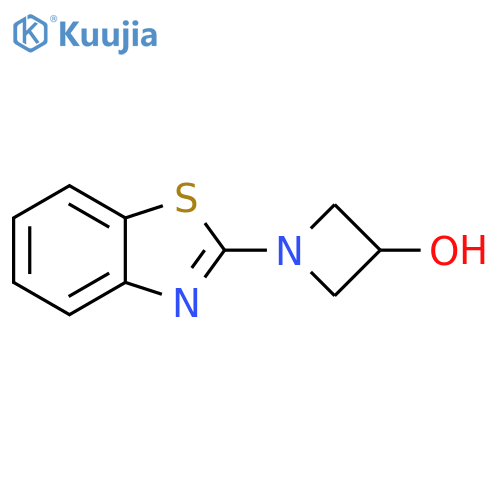 1-(1,3-benzothiazol-2-yl)azetidin-3-ol structure