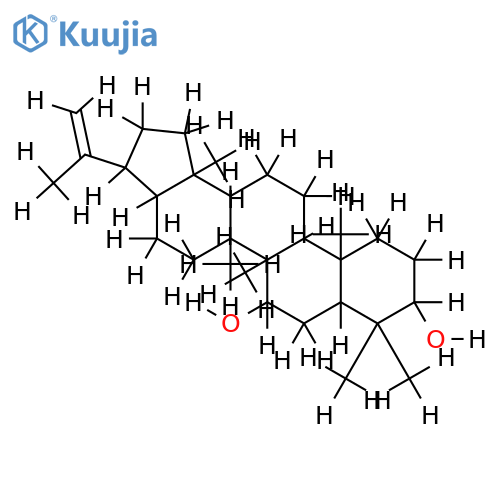 3beta,7beta-dihydroxy-22(29)-hopene structure