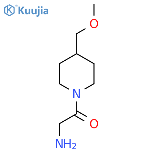 2-amino-1-[4-(methoxymethyl)piperidin-1-yl]ethan-1-one structure