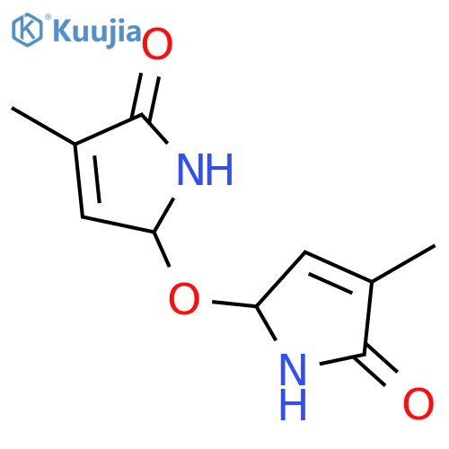 5,5'-Oxybis[1,5-dihydro-3-methyl-2H-pyrrol-2-one] structure