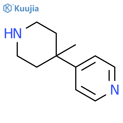 4-(4-Methyl-4-piperidinyl)pyridine structure