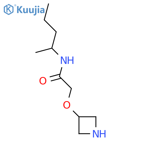 2-(azetidin-3-yloxy)-N-(pentan-2-yl)acetamide structure