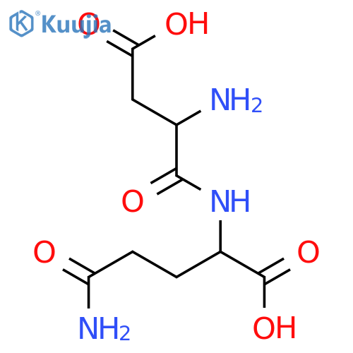 H-Asp-Gln-OH structure