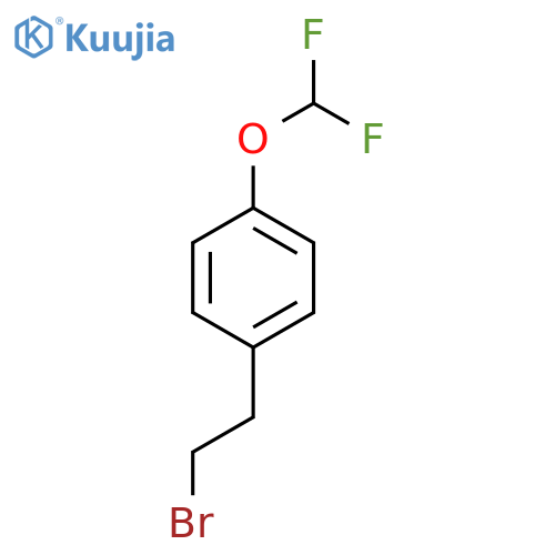1-(2-Bromoethyl)-4-(difluoromethoxy)benzene structure
