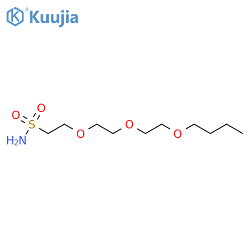 2-2-(2-butoxyethoxy)ethoxyethane-1-sulfonamide structure