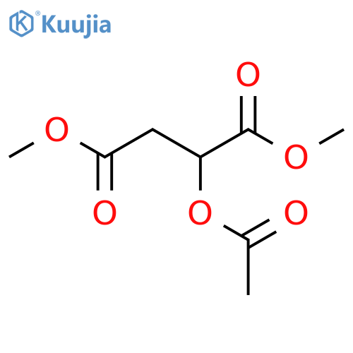Malic acid; (±)-form, Ac, di-Me ester structure