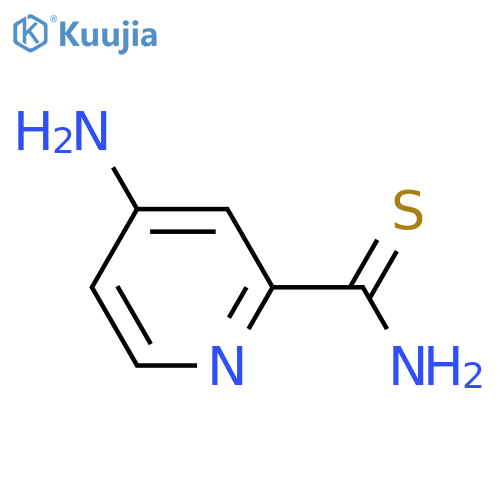 4-Aminopyridine-2-carbothioamide structure