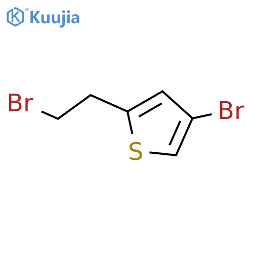 4-bromo-2-(2-bromoethyl)thiophene structure