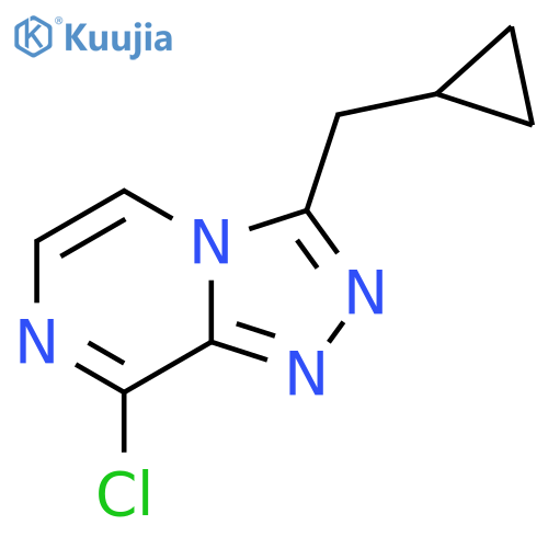 8-Chloro-3-(cyclopropylmethyl)-[1,2,4]triazolo[4,3-a]pyrazine structure