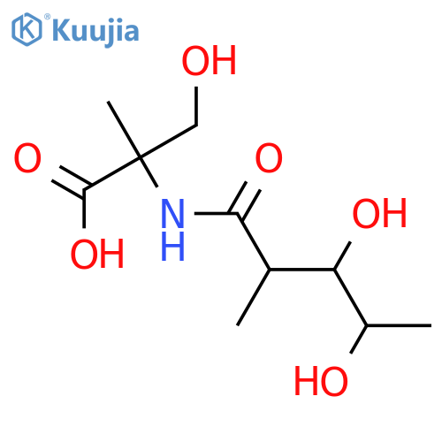 L-Serine,N-(3,5-dideoxy-3-methyl-D-xylonoyl)-2-methyl- structure