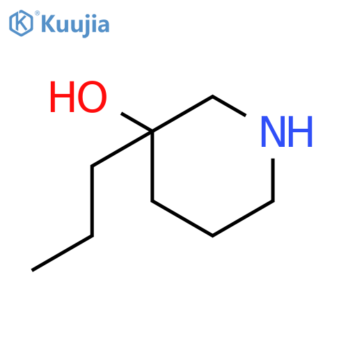 3-Propylpiperidin-3-ol structure