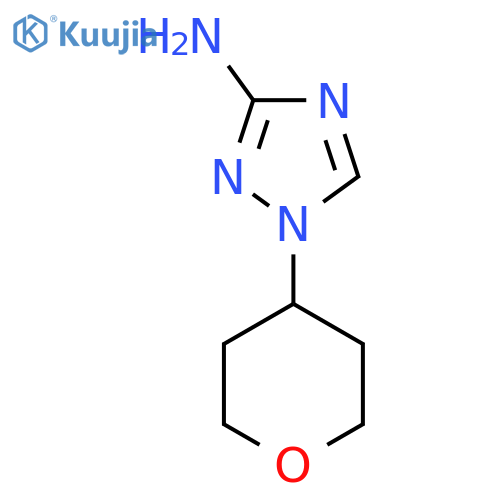 1-(Oxan-4-yl)-1H-1,2,4-triazol-3-amine structure
