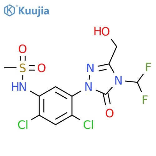Hydroxy Sulfentrazone structure