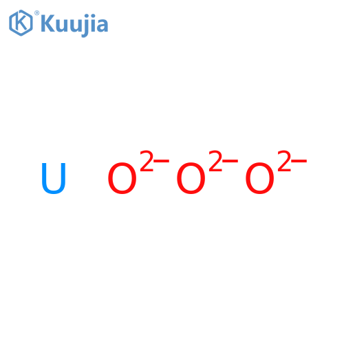 Uranium oxide (U3O8) structure