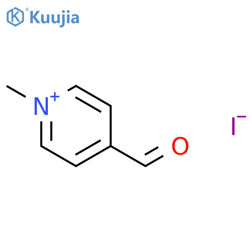 4-formyl-1-methyl-Pyridinium iodide structure