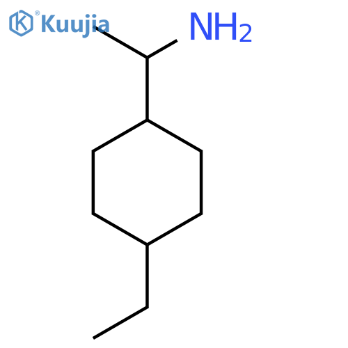 1-(4-ethylcyclohexyl)ethan-1-amine structure