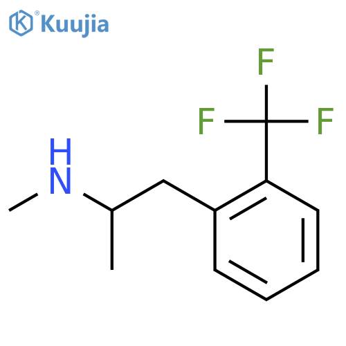 methyl({1-2-(trifluoromethyl)phenylpropan-2-yl})amine structure