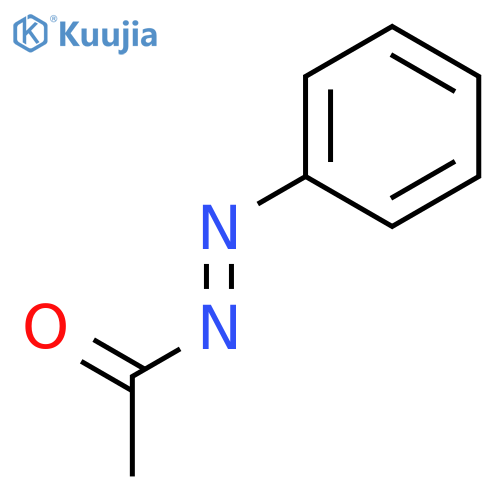 1-Acetyl-2-phenyldiazene structure