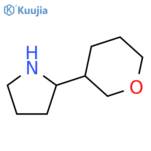 2-(oxan-3-yl)pyrrolidine structure